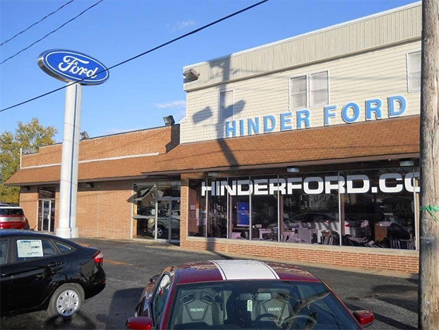 Hinder Ford front store