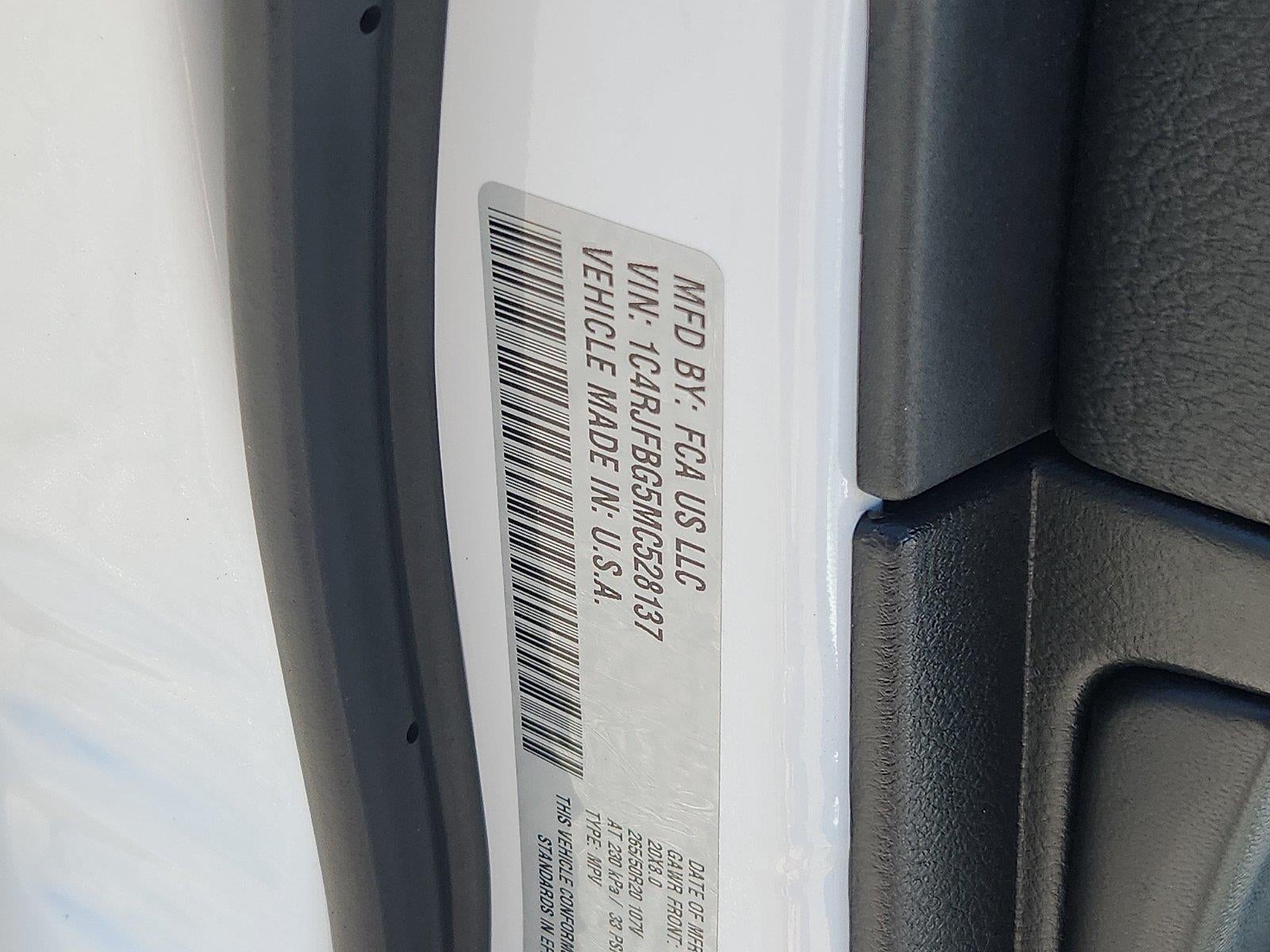 2021 Jeep Grand Cherokee 80th Anniversary
