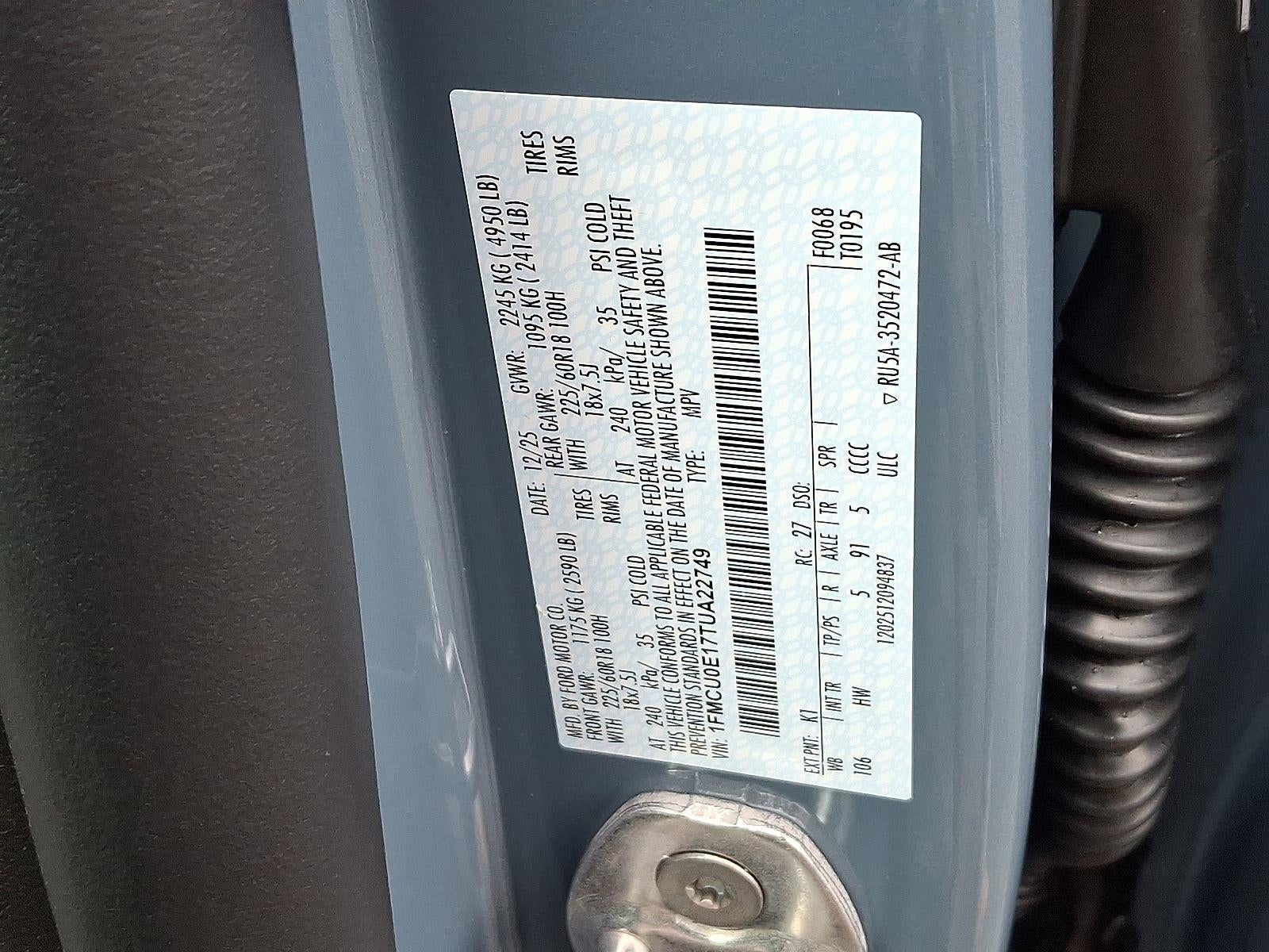 2026 Ford Escape PHEV