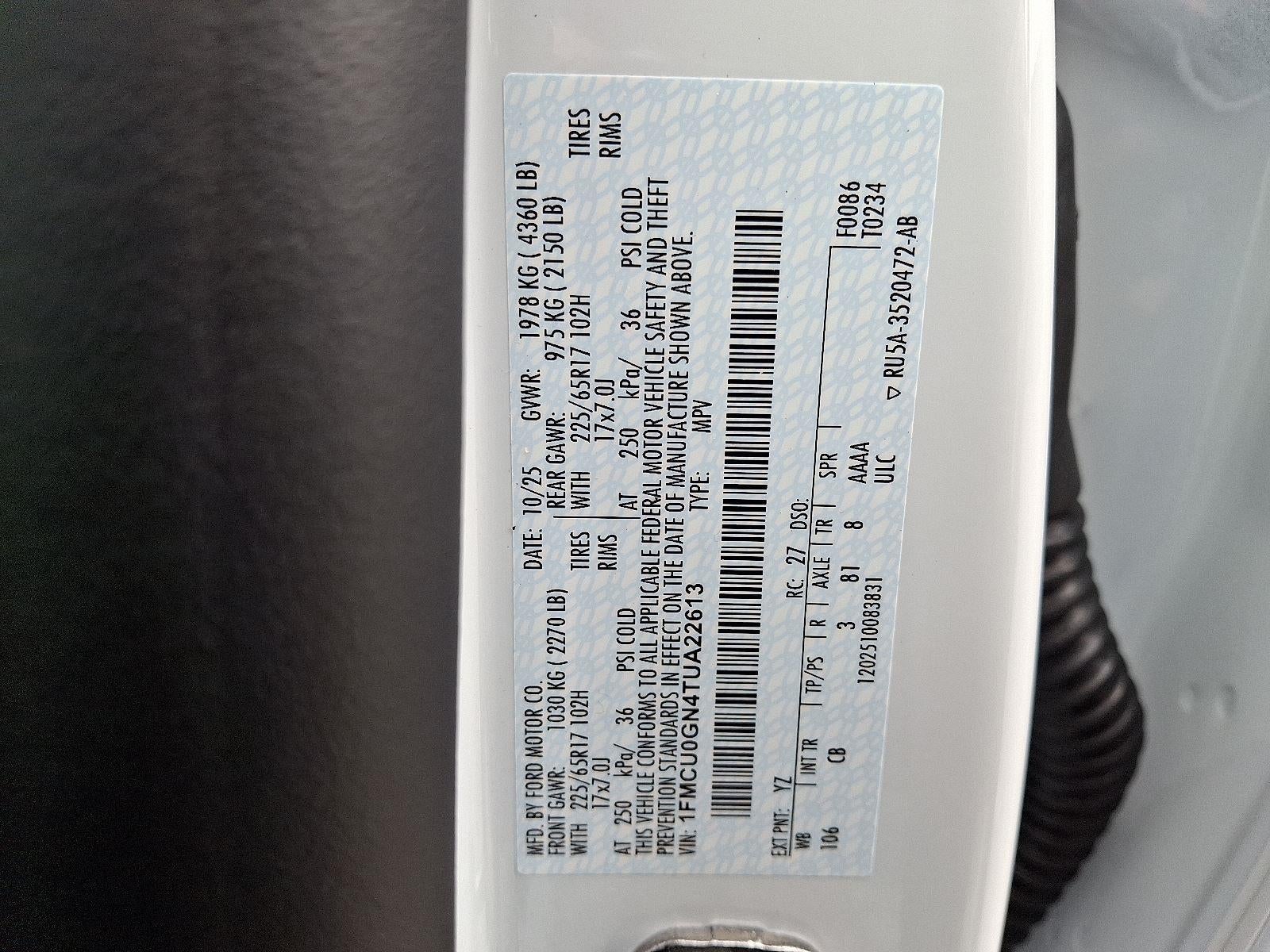 2026 Ford Escape Active