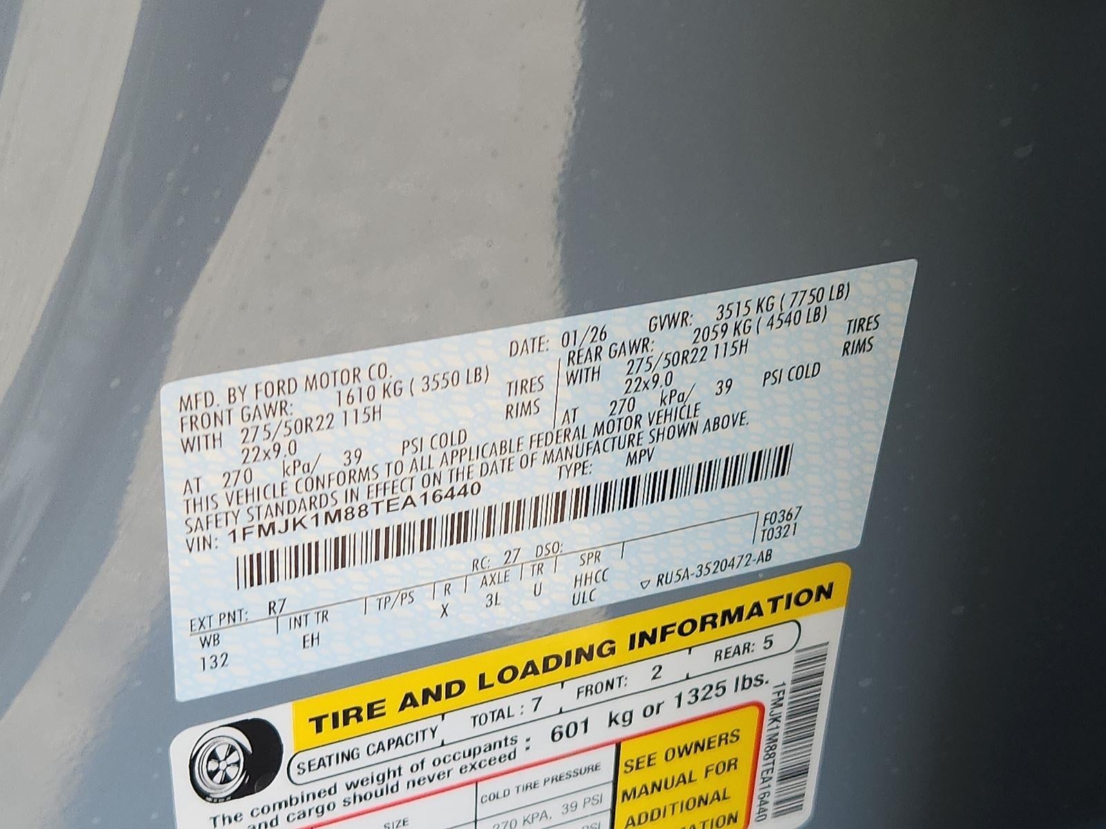 2026 Ford Expedition Max Platinum