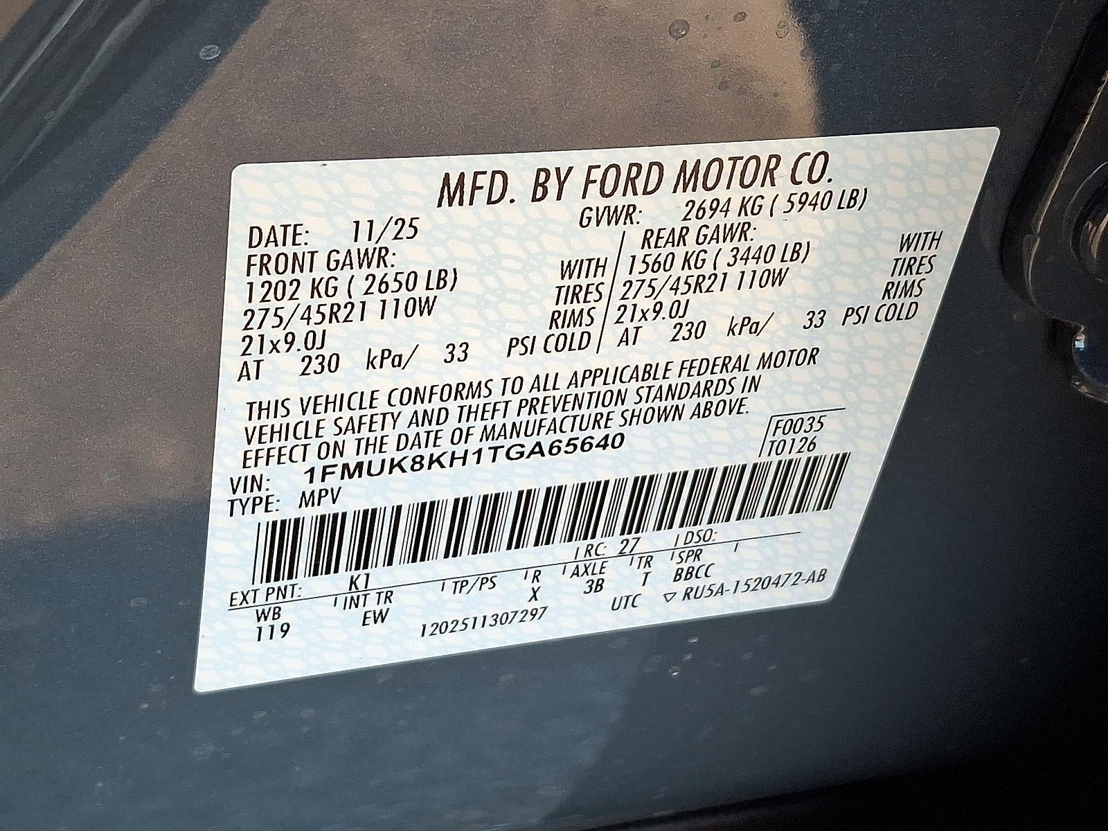 2026 Ford Explorer ST-Line