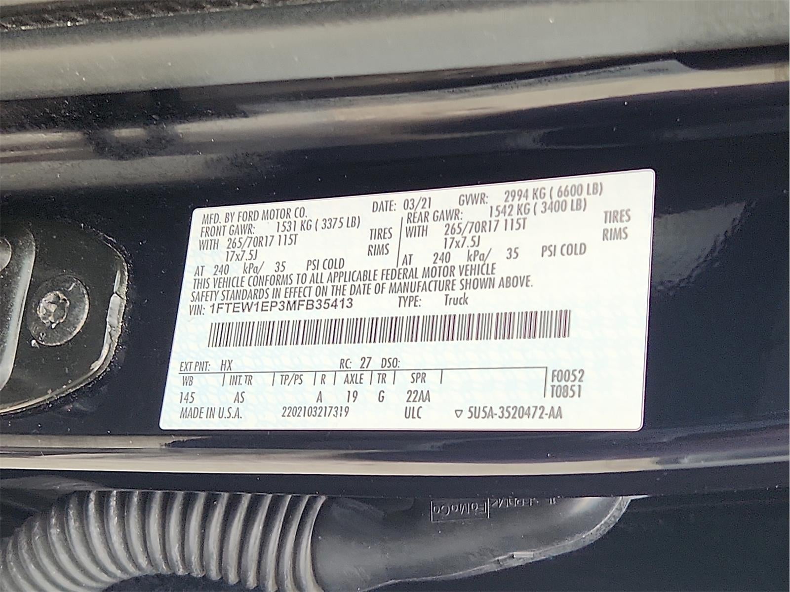 2021 Ford F-150 XL