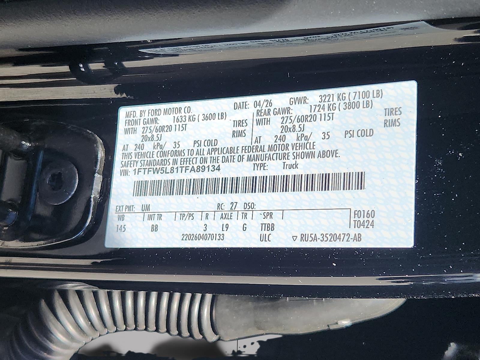 2026 Ford F-150 LARIAT