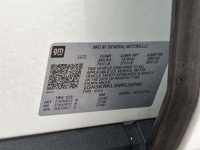 2022 Chevrolet Tahoe RST