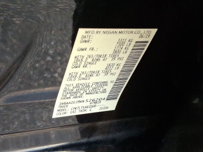 2019 Nissan Titan SV