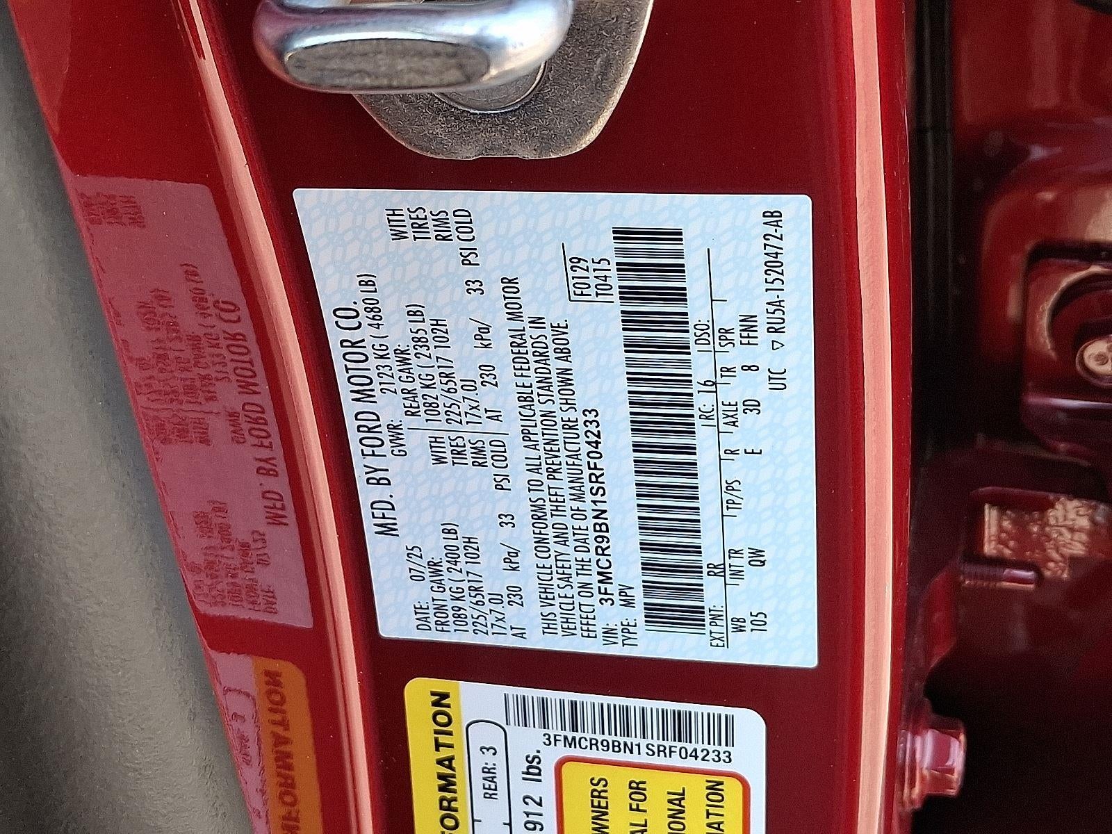 2025 Ford Bronco Sport Big Bend