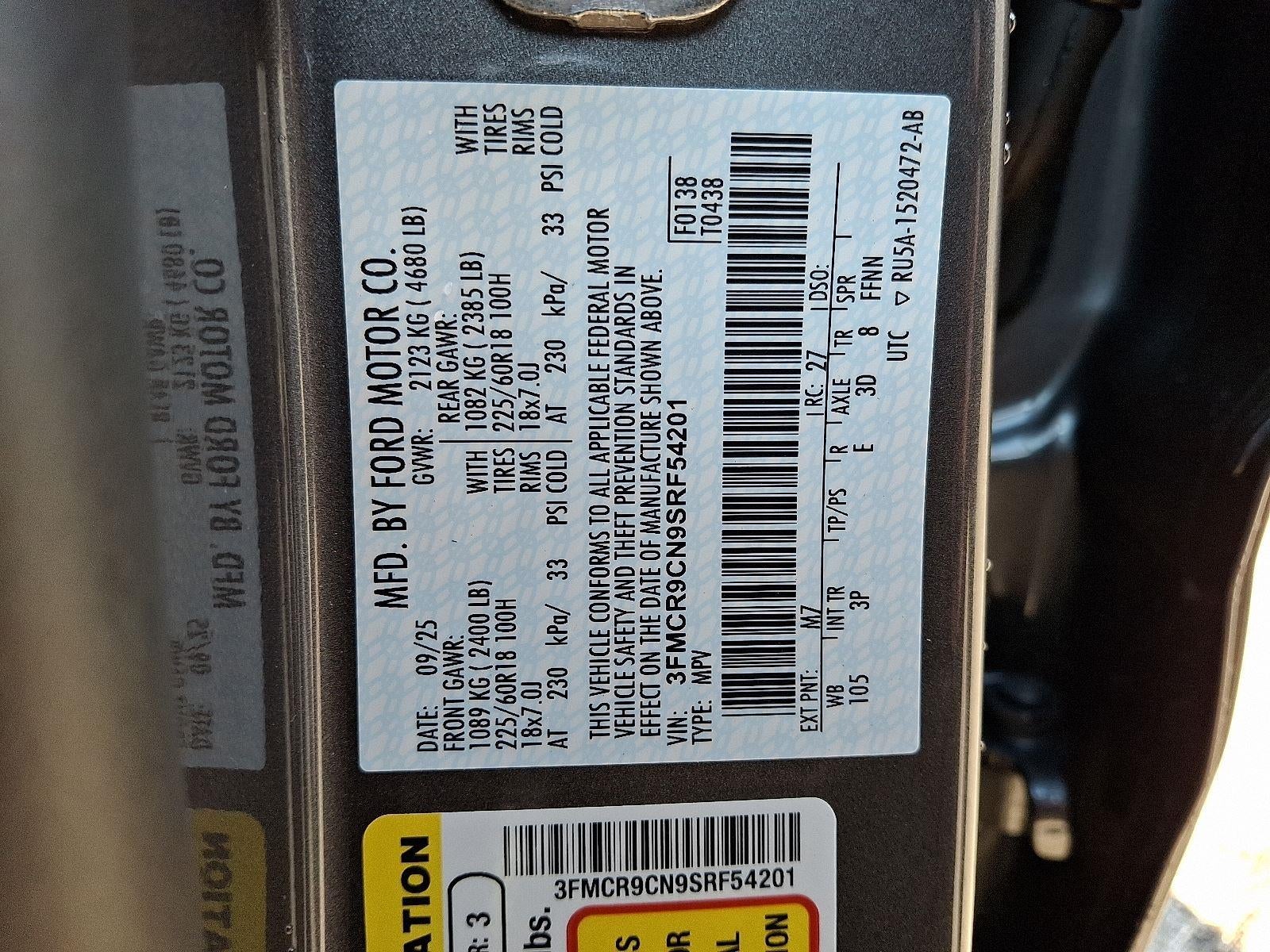 2025 Ford Bronco Sport Outer Banks