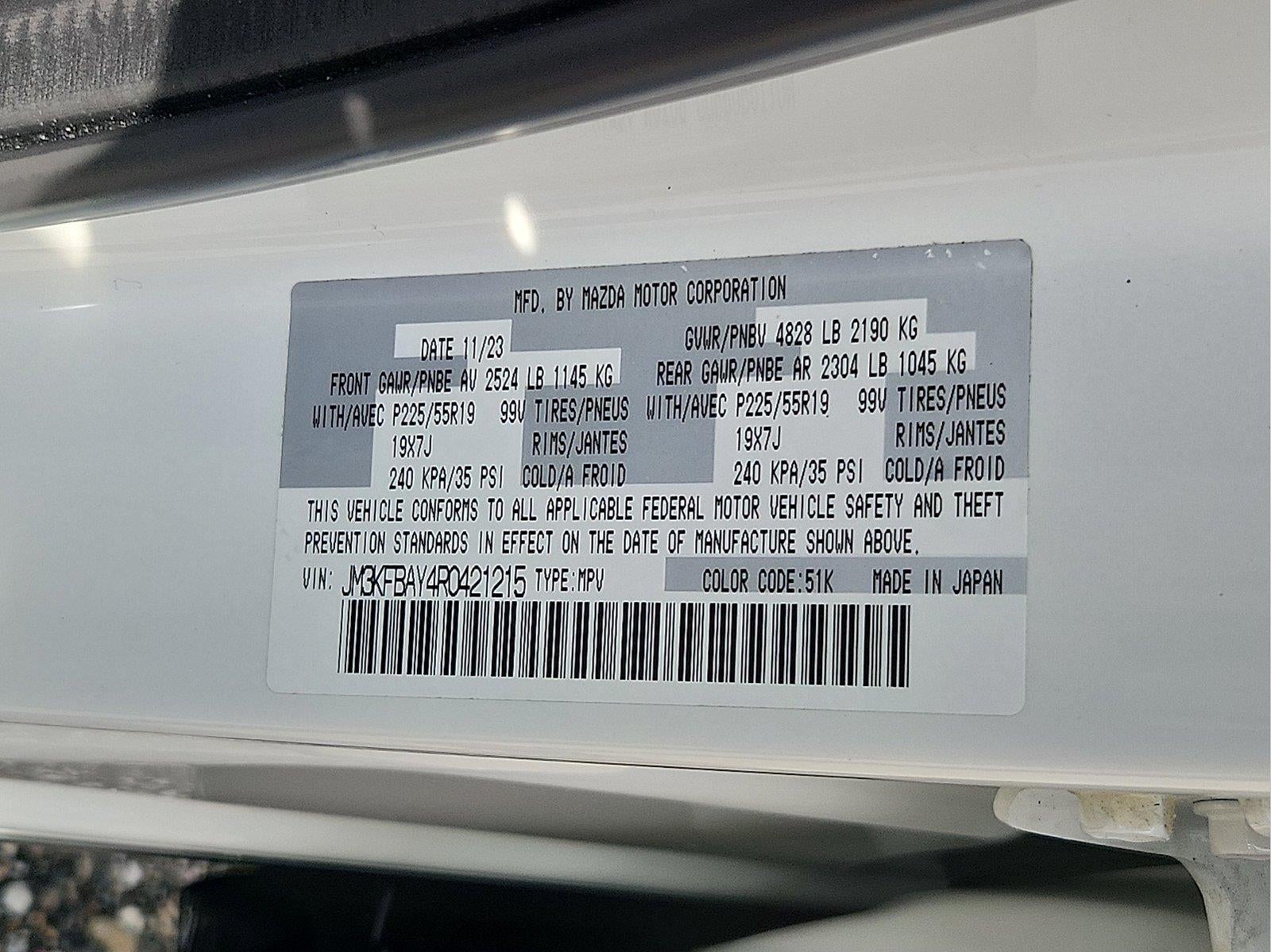 2024 Mazda Mazda Cx-5 2.5 Carbon Turbo