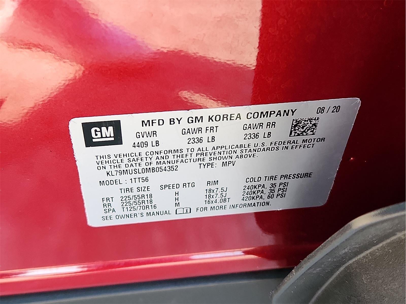 2021 Chevrolet Trailblazer RS