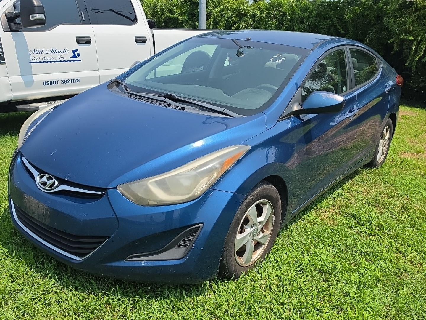Used 2014 Hyundai Elantra SE with VIN KMHDH4AE2EU132233 for sale in Aberdeen, MD