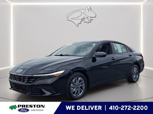 2026 Hyundai Elantra Hybrid Blue