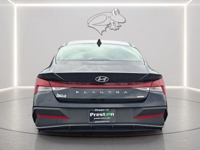 2026 Hyundai Elantra Hybrid Blue