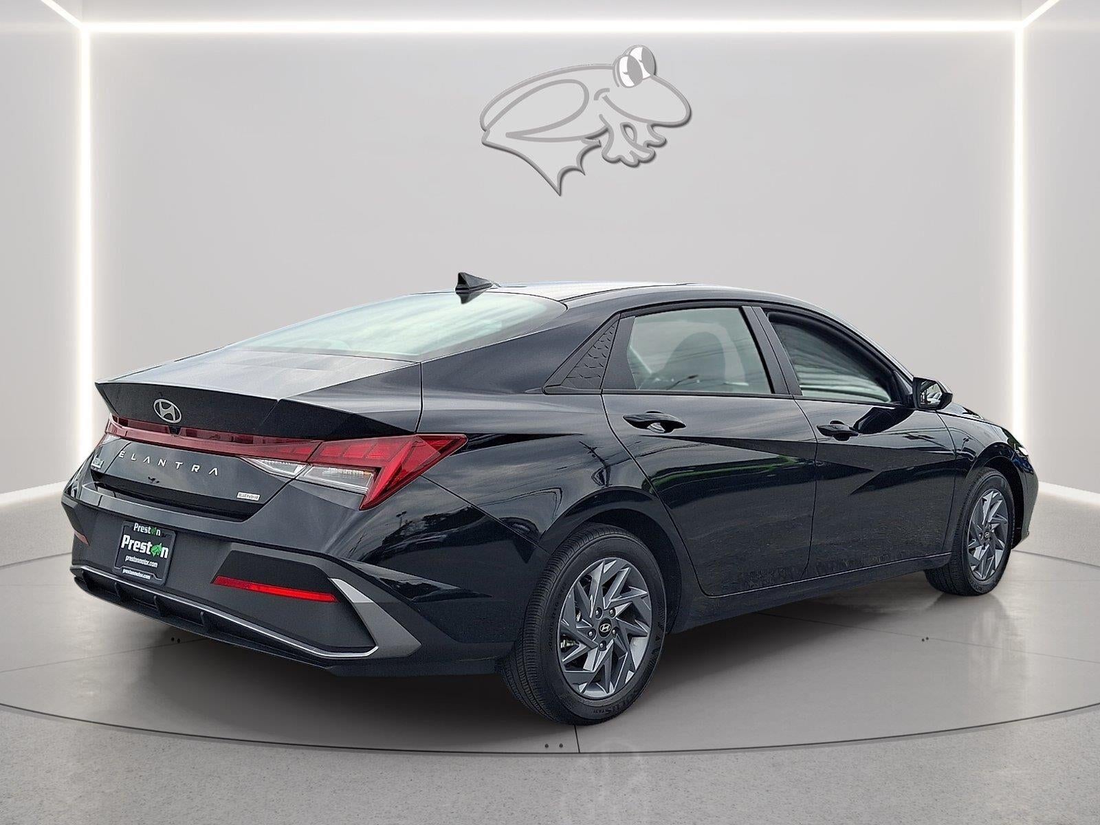 2026 Hyundai Elantra Hybrid Blue