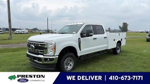 2026 Ford Super Duty F-350 Srw 9' KNAPHEIDE SERVICE BODY, CLASS V HITCH, SPRAY IN LINER,