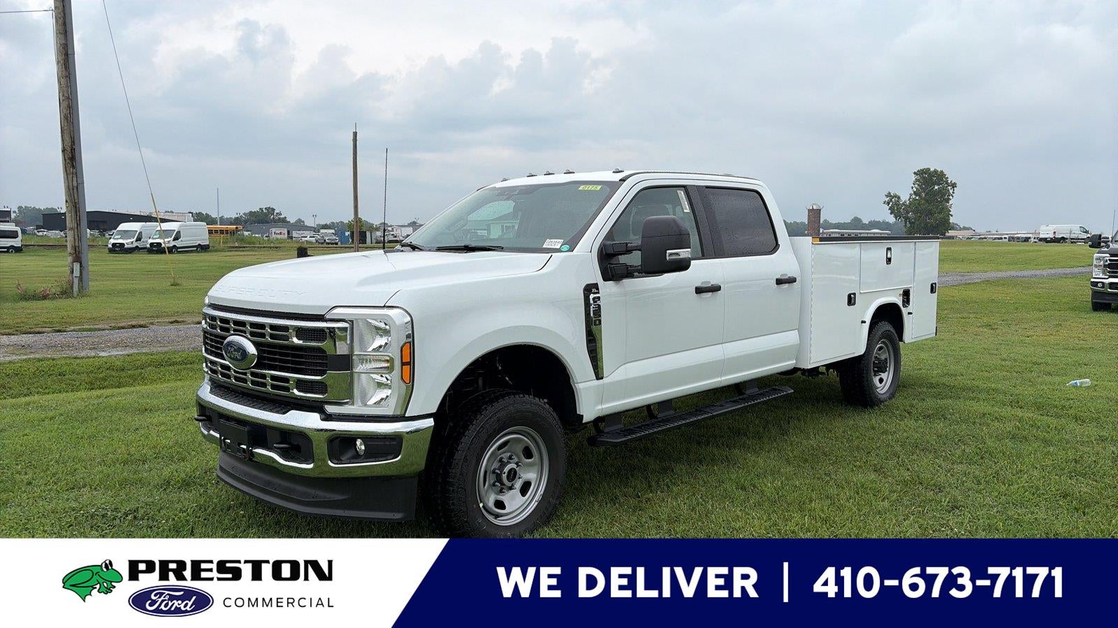 2026 Ford Super Duty F-350 Srw 9' KNAPHEIDE SERVICE BODY, CLASS V HITCH, SPRAY IN LINER,