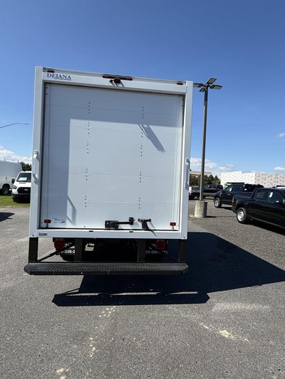 2025 Ford Transit Cutaway 12' DEJANA DURACUBE ALUMINUM VAN BODY, ROOL UP DOOR