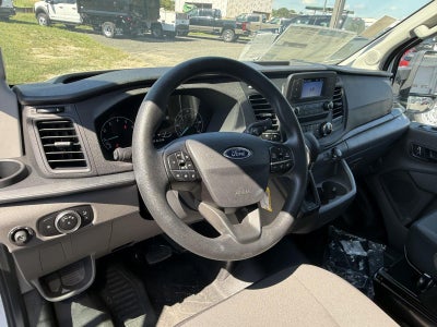 2025 Ford Transit Cutaway 12' DEJANA DURACUBE ALUMINUM VAN BODY, ROOL UP DOOR