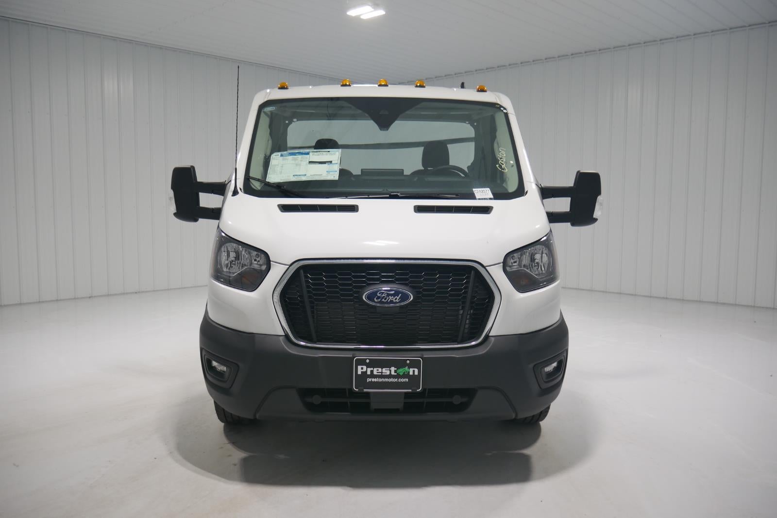 2024 Ford Transit Cutaway 14' DURACUBE ALUMINUM BODY ROLL UP DOOR