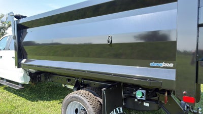 2026 Ford Super Duty F-550 Drw 12' DYNAPRO LANDSCAPE DUMP, FULL CAB SHIELD, MANUAL TARP, COMBO HITCJ, 48" UNDERBODY TOOLBOX