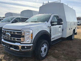 2024 Ford Super Duty F-550 DRW 11' KNAPHEIDR KUV KC HIGH ROOF ENCLOSED SERVICE BODY, 3 BOW LADDER RACH CLASS V HITCH
