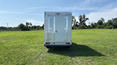 2027 Ford E-Series Cutaway 10' DURACUBE MAX FRP ENCLOSED SERVICE BODY, 3 BOW LADDER RACK, POWER LOCKS