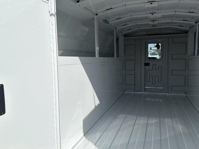 2026 Ford E-Series Cutaway E-350 10FT KNAPHEIDE KUV ENCLOSED SERVICE BODY, 3 BOW LADDER RACK CLASS V HITCH MASTER LOCK SYSTEM