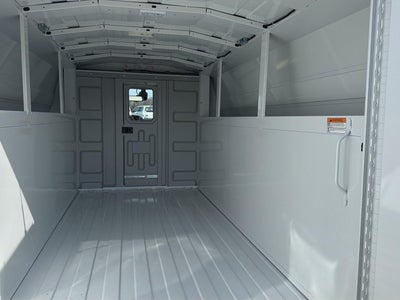 2026 Ford E-Series Cutaway E-350 10FT KNAPHEIDE KUV ENCLOSED SERVICE BODY, 3 BOW LADDER RACK CLASS V HITCH MASTER LOCK SYSTEM