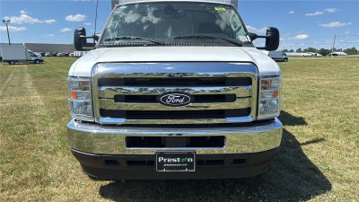 2027 Ford E-Series Cutaway 12' DURA-CUBE MAX FRP ENCLOSED SERVICE BODY, POWER LOCKS, 3 BOX LADDER RACK, BACK UP CAMERA