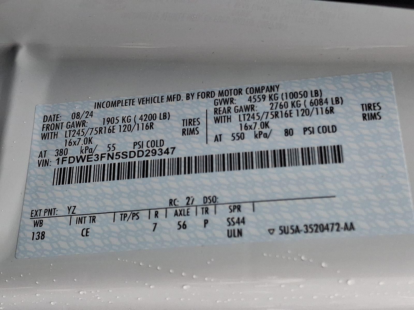 2025 Ford E-350 Knapheide KUV Service Body Base