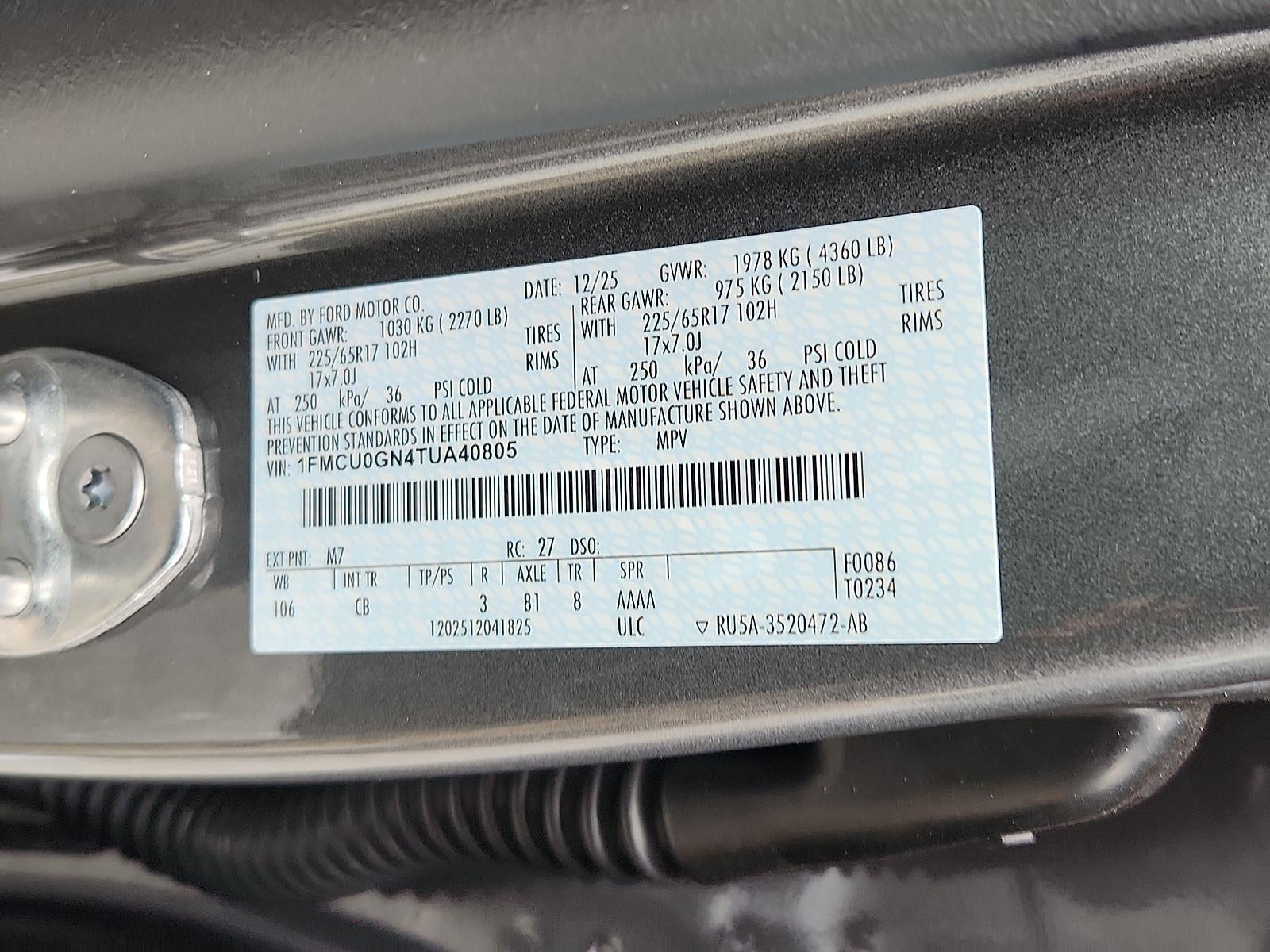 2026 Ford Escape Active