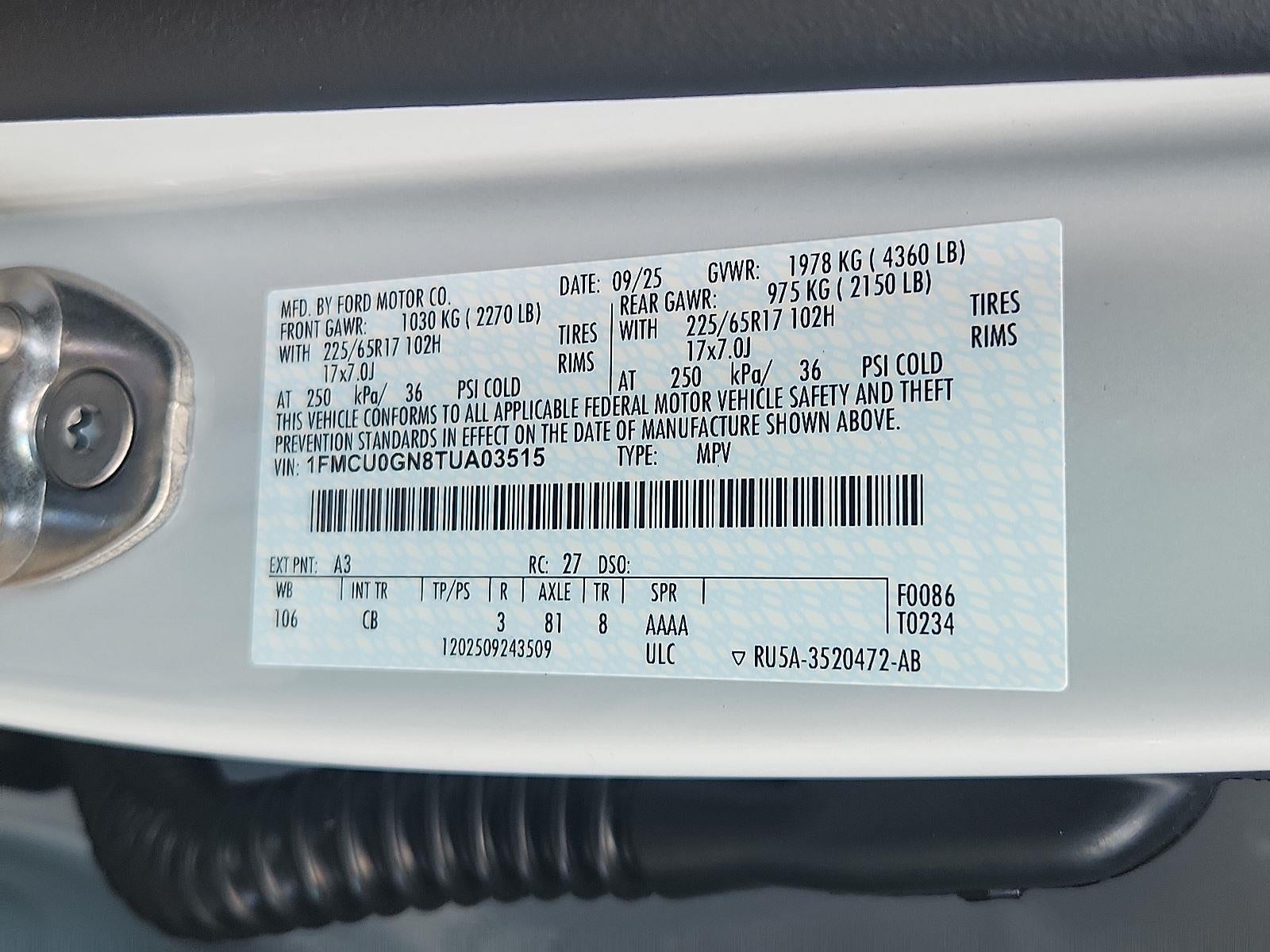 2026 Ford Escape Active