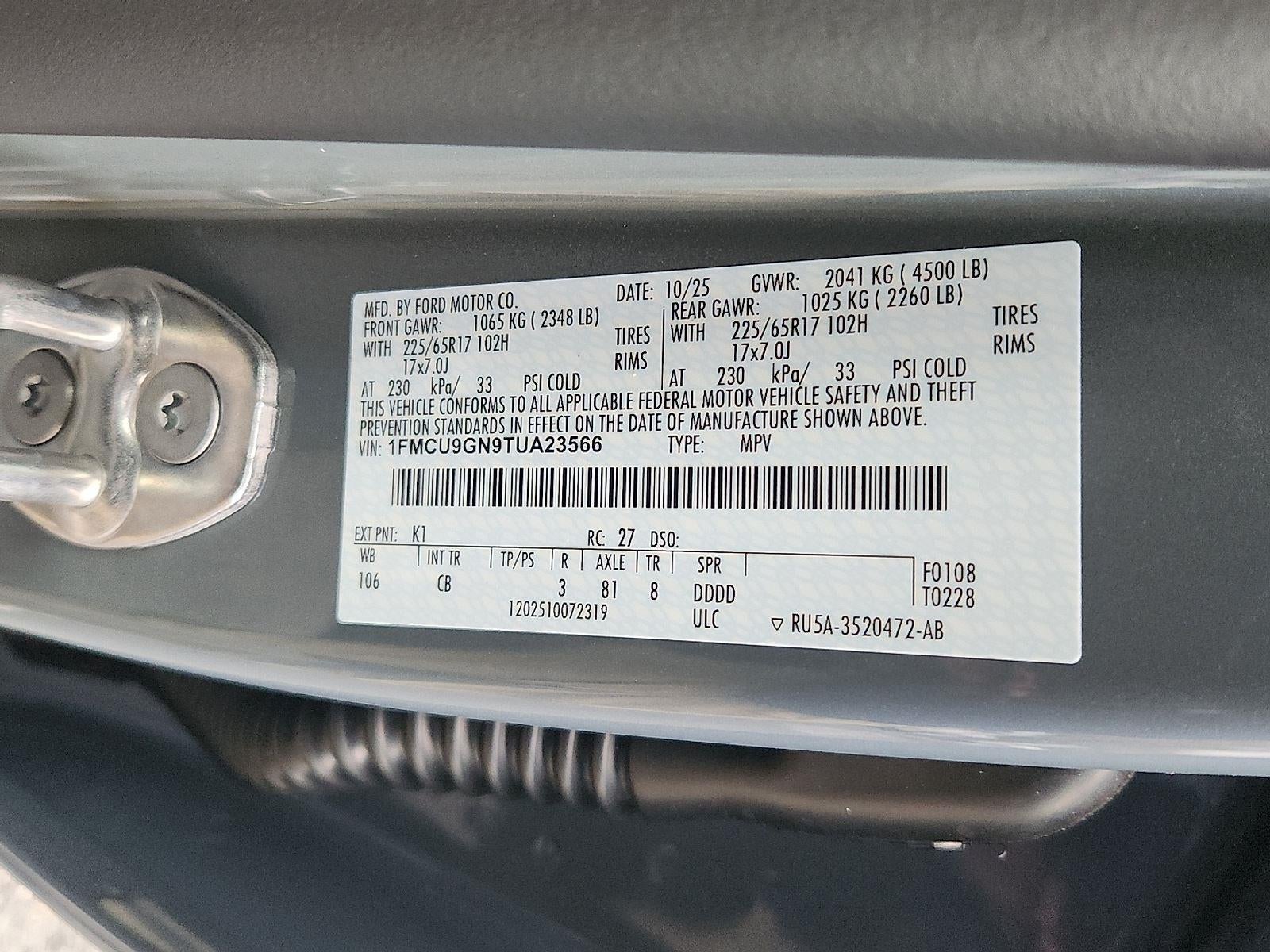 2026 Ford Escape Active