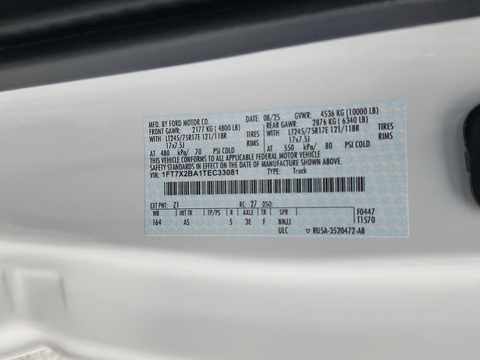 2026 Ford Super Duty F-250 SRW XL