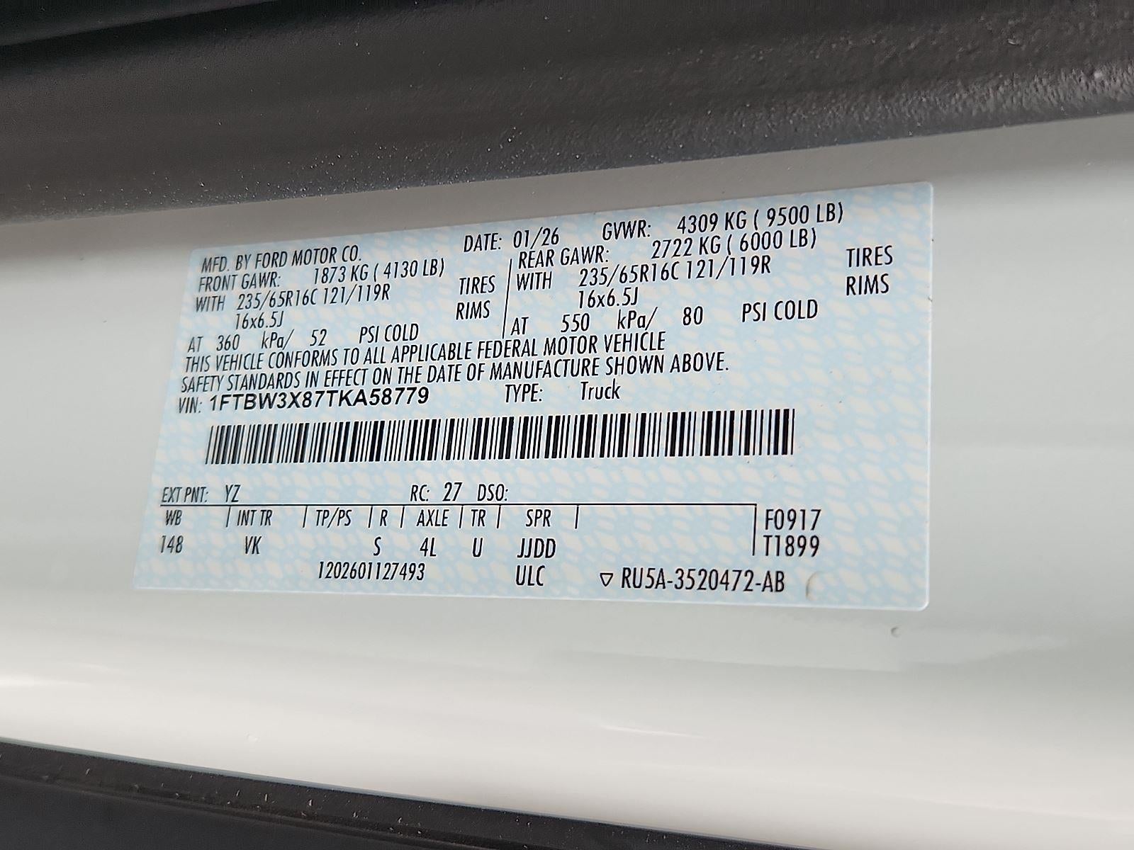 2026 Ford Transit Cargo Van Cargo Van