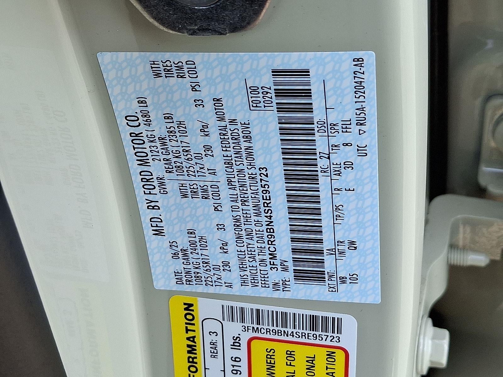 2025 Ford Bronco Sport Big Bend