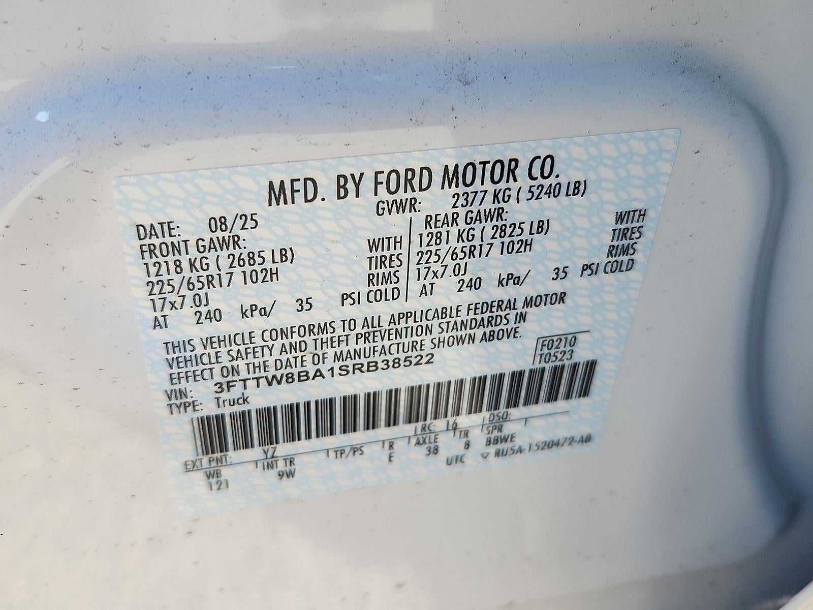 2025 Ford Maverick XL