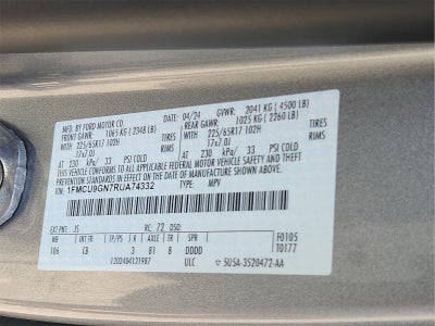 2024 Ford Escape Active