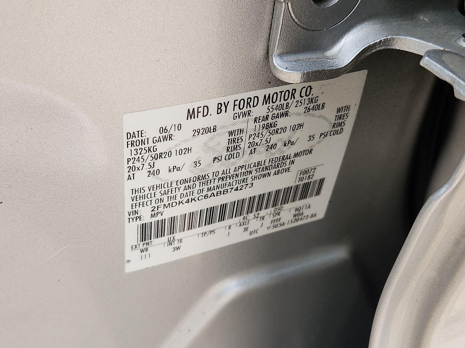 2010 Ford Edge Limited