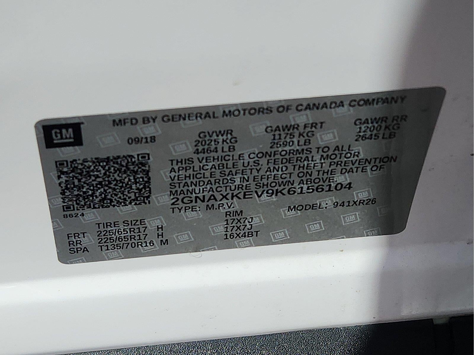 2019 Chevrolet Equinox LT