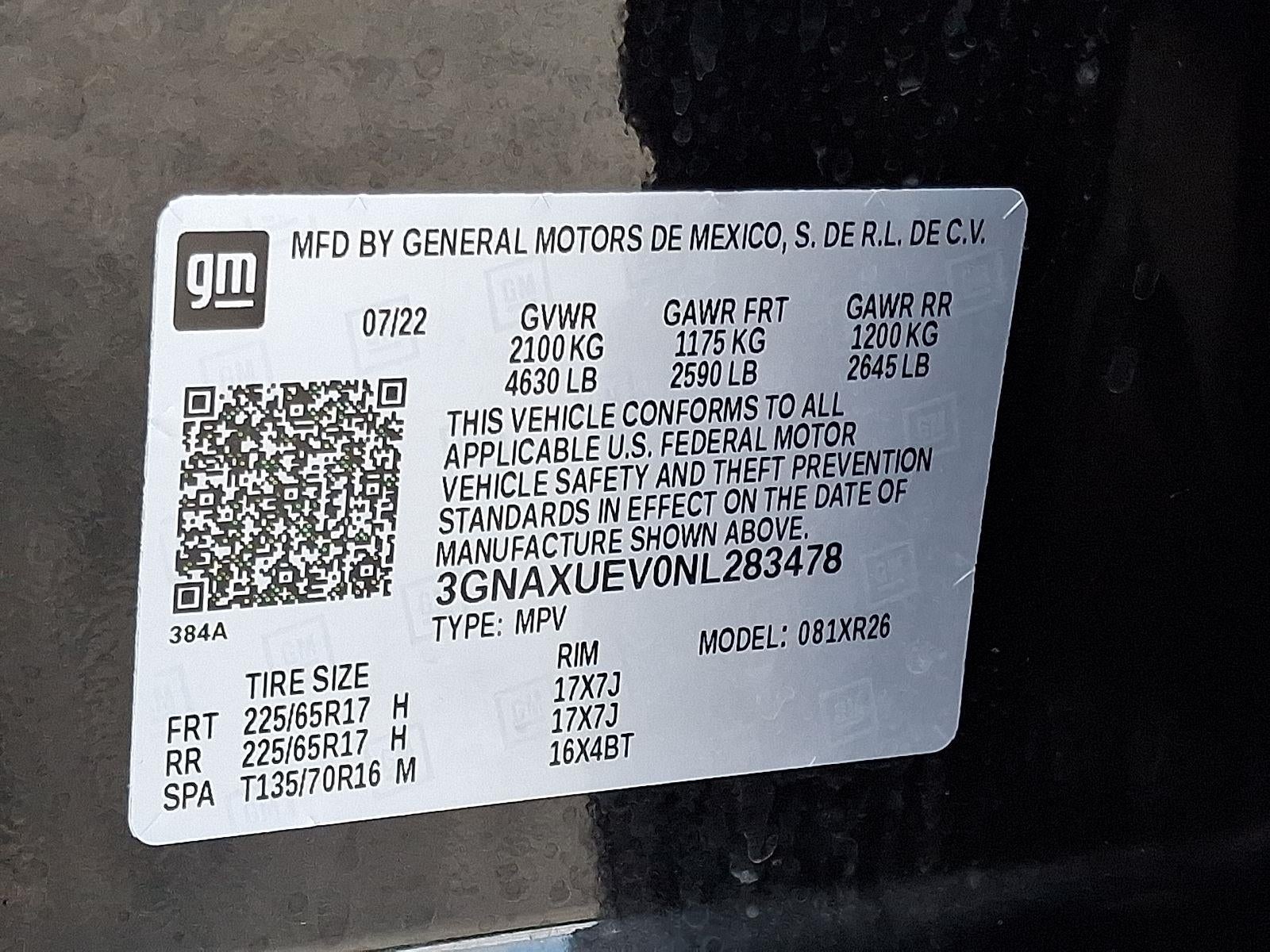 2022 Chevrolet Equinox LT