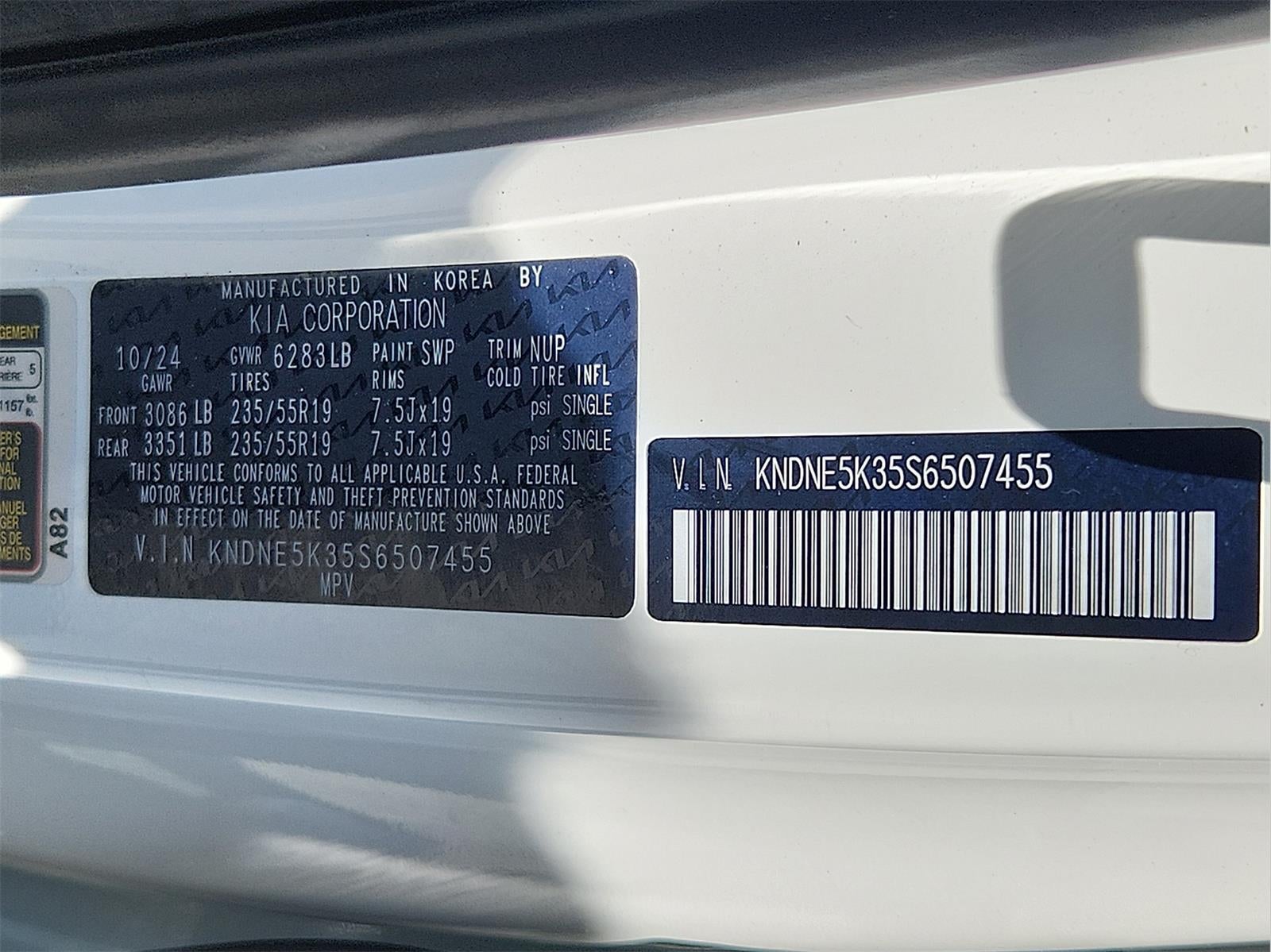 2025 Kia Carnival SX Prestige
