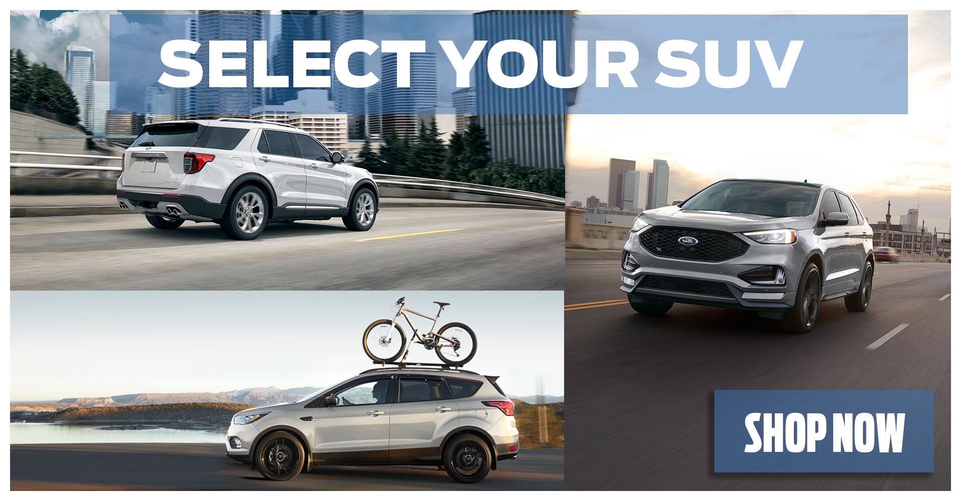 Ford Edge vs Ford Escape vs Ford Explorer Ford Edge vs Ford Escape vs Ford Explorer