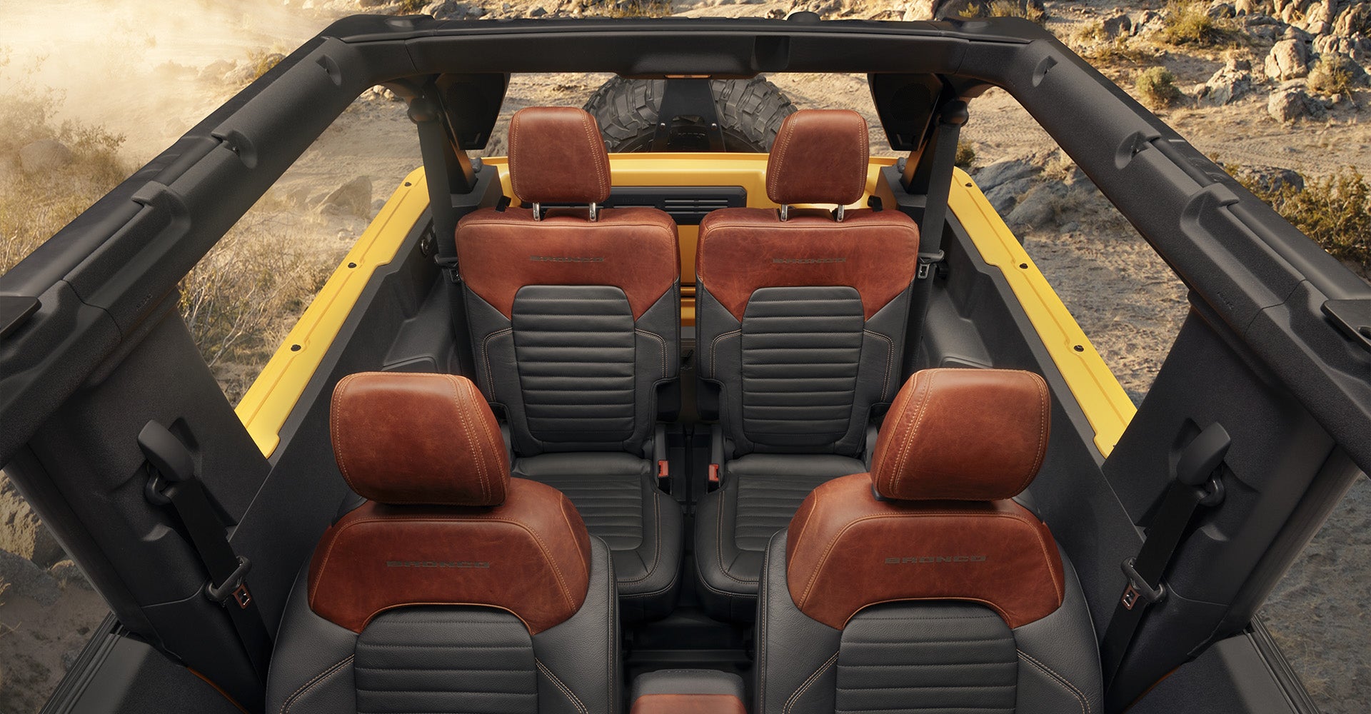 2022 Ford Bronco Interior