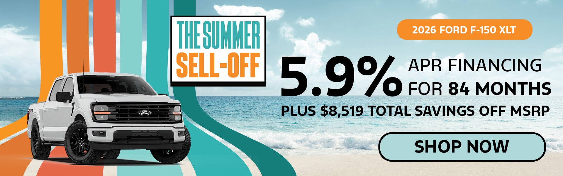 5.9% APR Financing for 84 months Plus $8519 Total Savings of