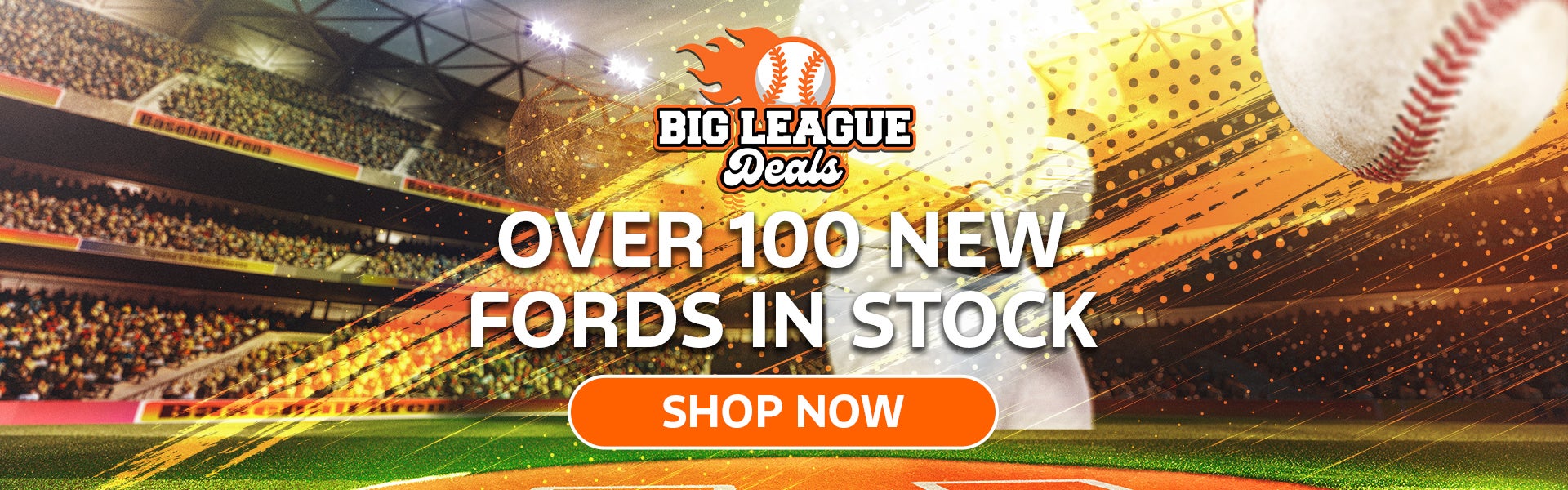 Over 100 New Fords in Stock