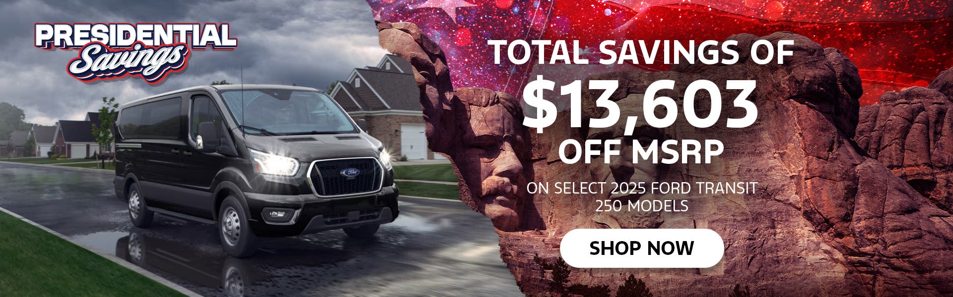 $13,603 off MSRP | 2025 Ford Transit 250