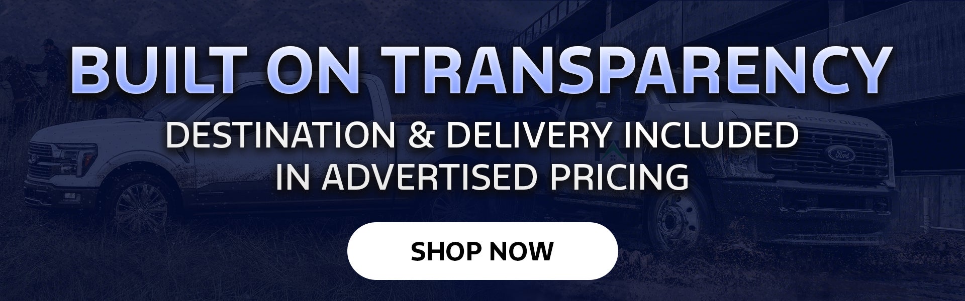 Destination & Delivery Included in Advertised Pricing